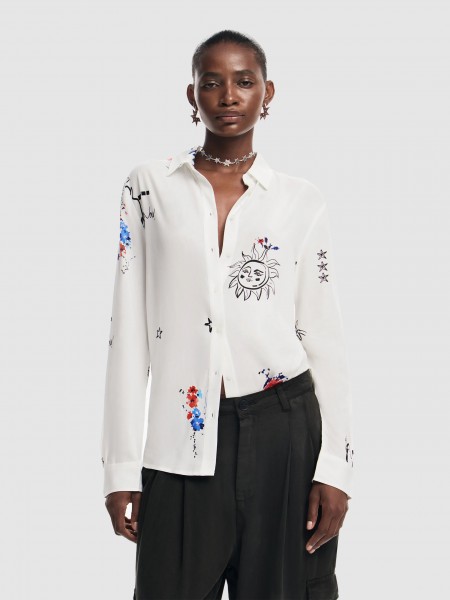 Shirt Woman White Desigual