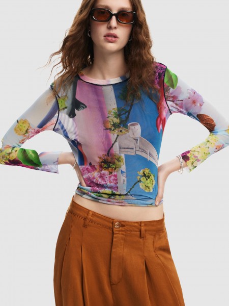 Pullover Woman Multicolor Desigual