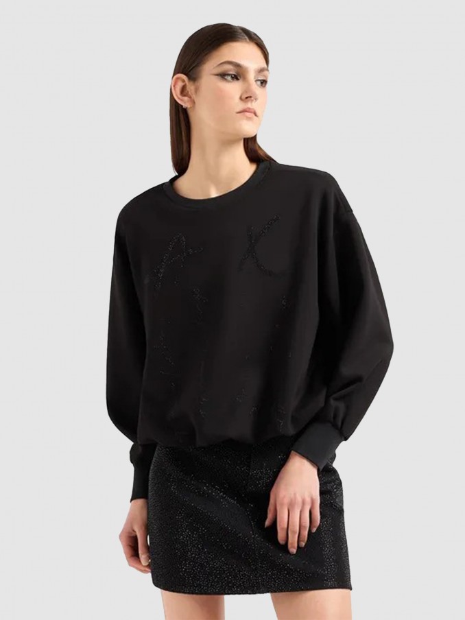 Jumper Woman Black Armani Exchange