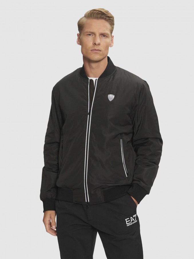 Chaqueta Hombre Negro Ea7 Emporio Armani