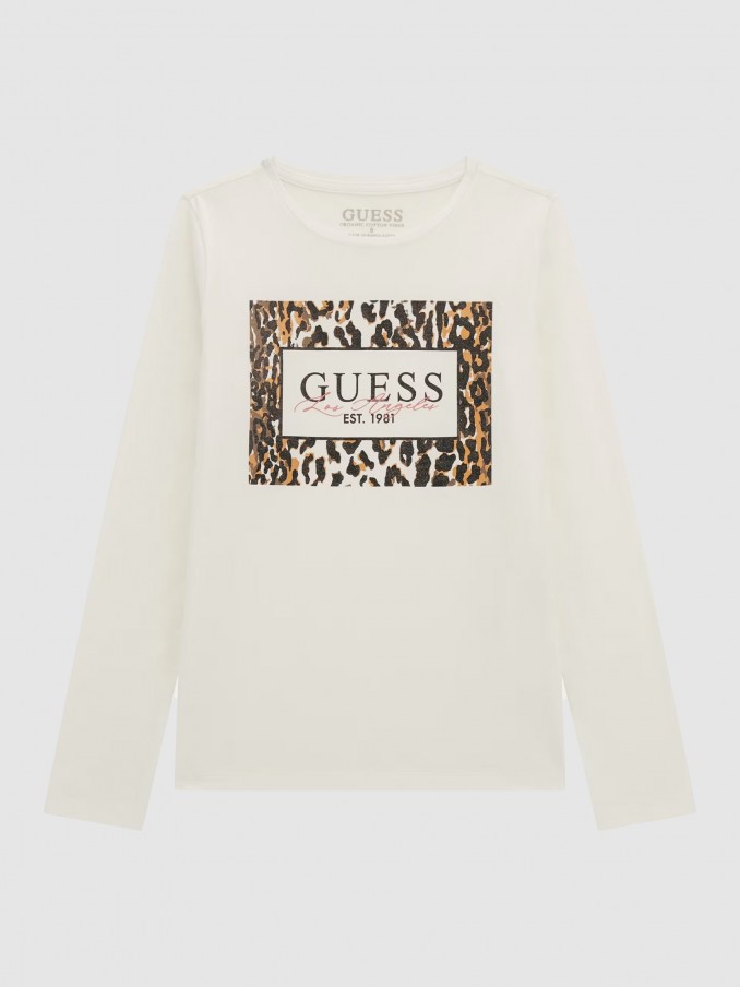 Pullover Girl White Guess