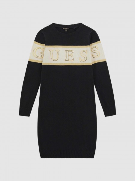 Dress Girl Black Guess