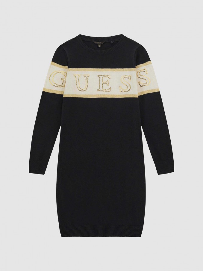 Dress Girl Black Guess