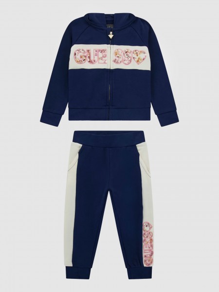 Tracksuit Girl Navy Blue Guess