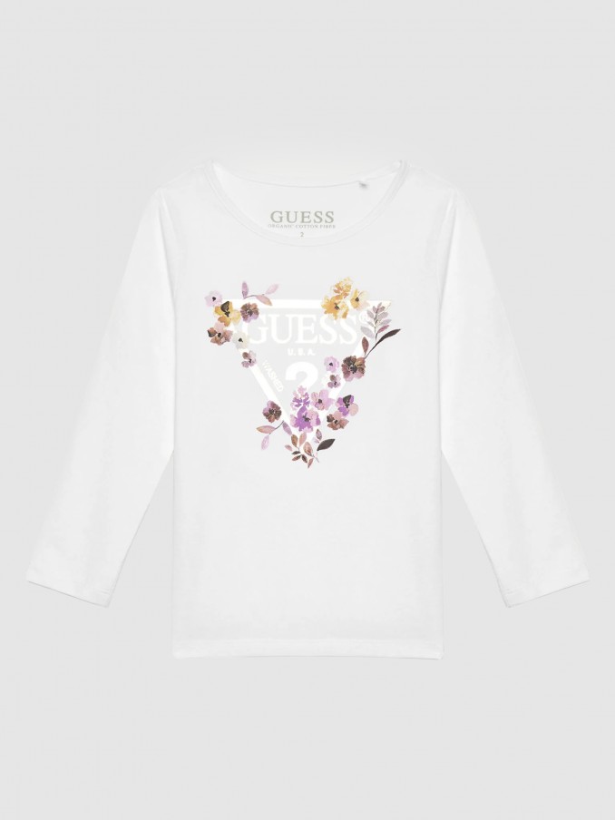 Pullover Girl White Guess