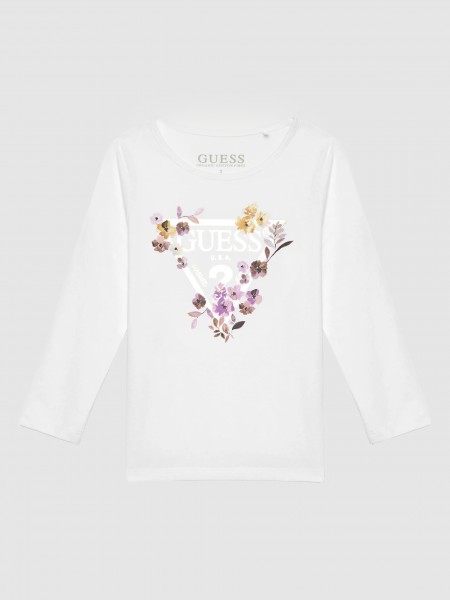 Pullover Girl White Guess