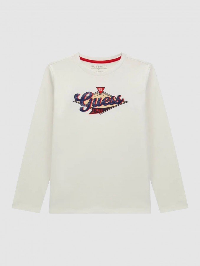 Pullover Boy White Guess