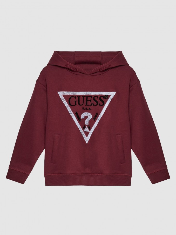 Jersey Nio Burdeos Guess