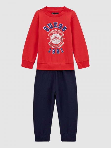 Tracksuit Boy Red Guess