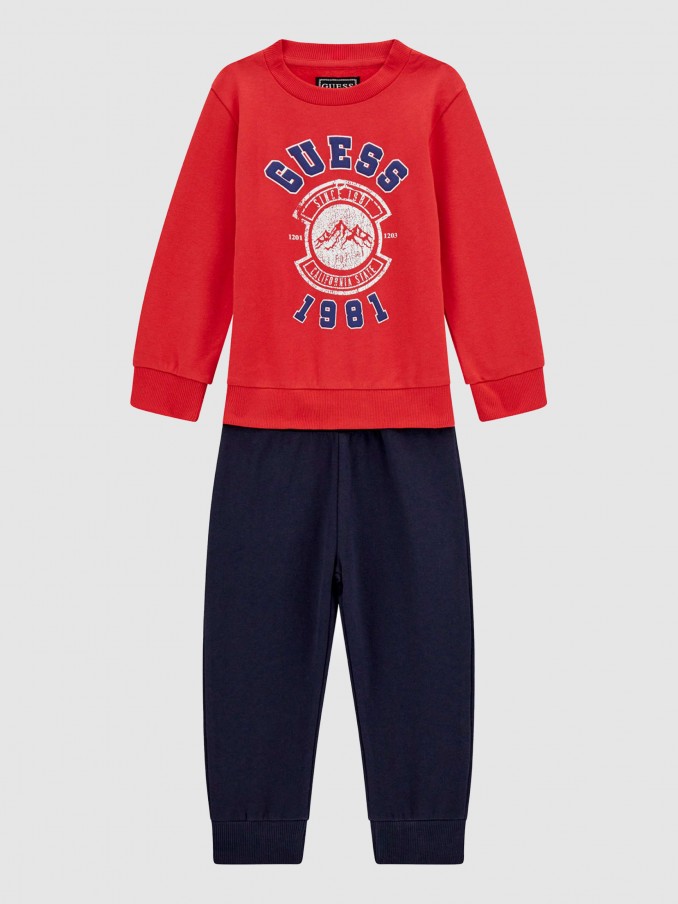 Tracksuit Boy Red Guess