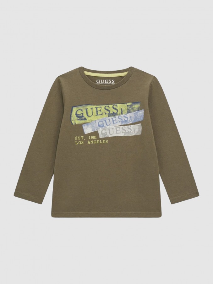 Pullover Boy Green Guess