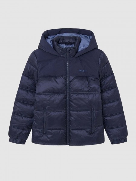 Jacket Boy Navy Blue Pepe Jeans London