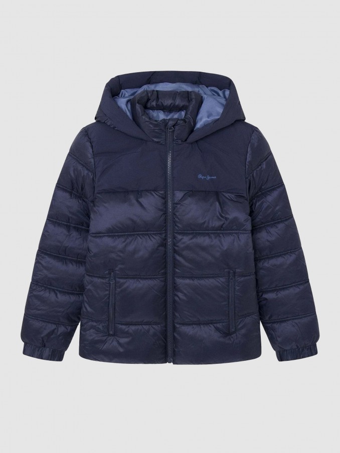 Jacket Boy Navy Blue Pepe Jeans London