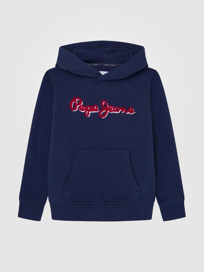 Jumper Boy Navy Blue Pepe Jeans London