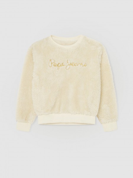 Jumper Girl Cream Pepe Jeans London