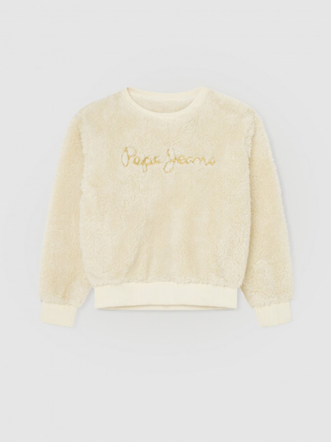 Jumper Girl Cream Pepe Jeans London