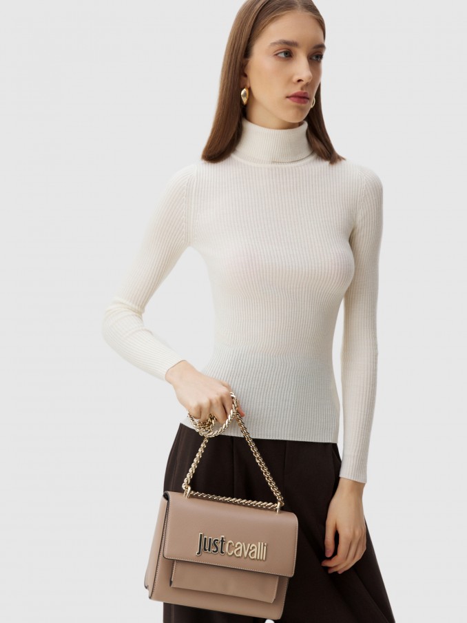 Shoulder Bags Woman Beige Just Cavalli