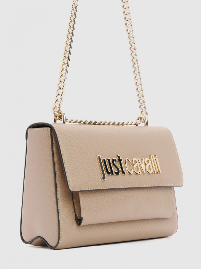 Shoulder Bags Woman Beige Just Cavalli