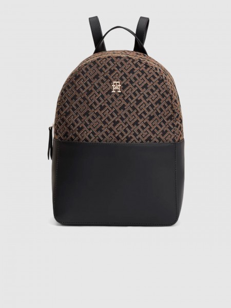 Backpack Woman Dark Brown Tommy Hilfiger