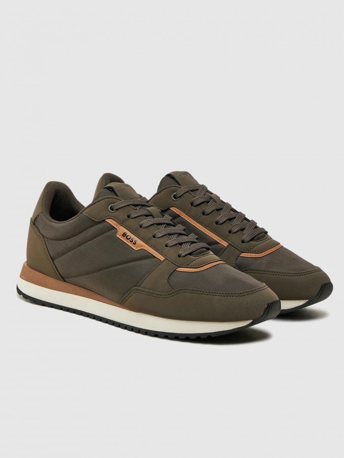 Sneakers Man Boss Orange