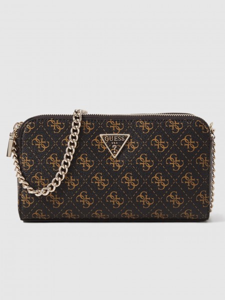 Shoulder Bags Woman Brown Guess