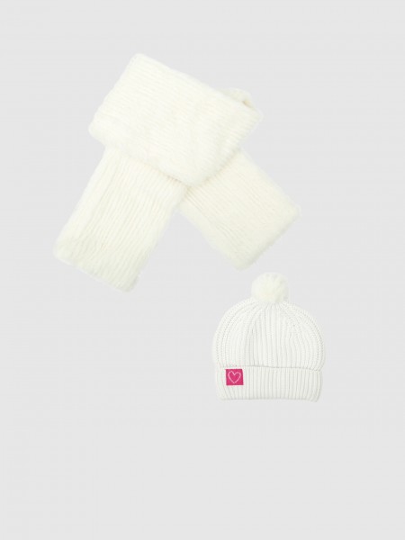 Gorro Nia Blanco Agatha Ruiz de La Prada