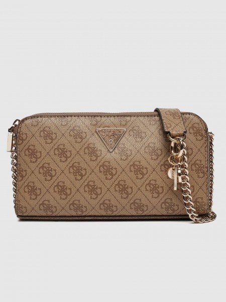 Shoulder Bags Woman Beige Guess