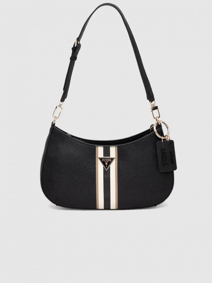 Bolsos de Hombro Mujer Negro Guess