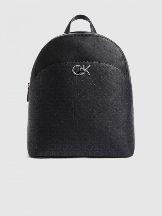 Backpack Woman Black Calvin Klein