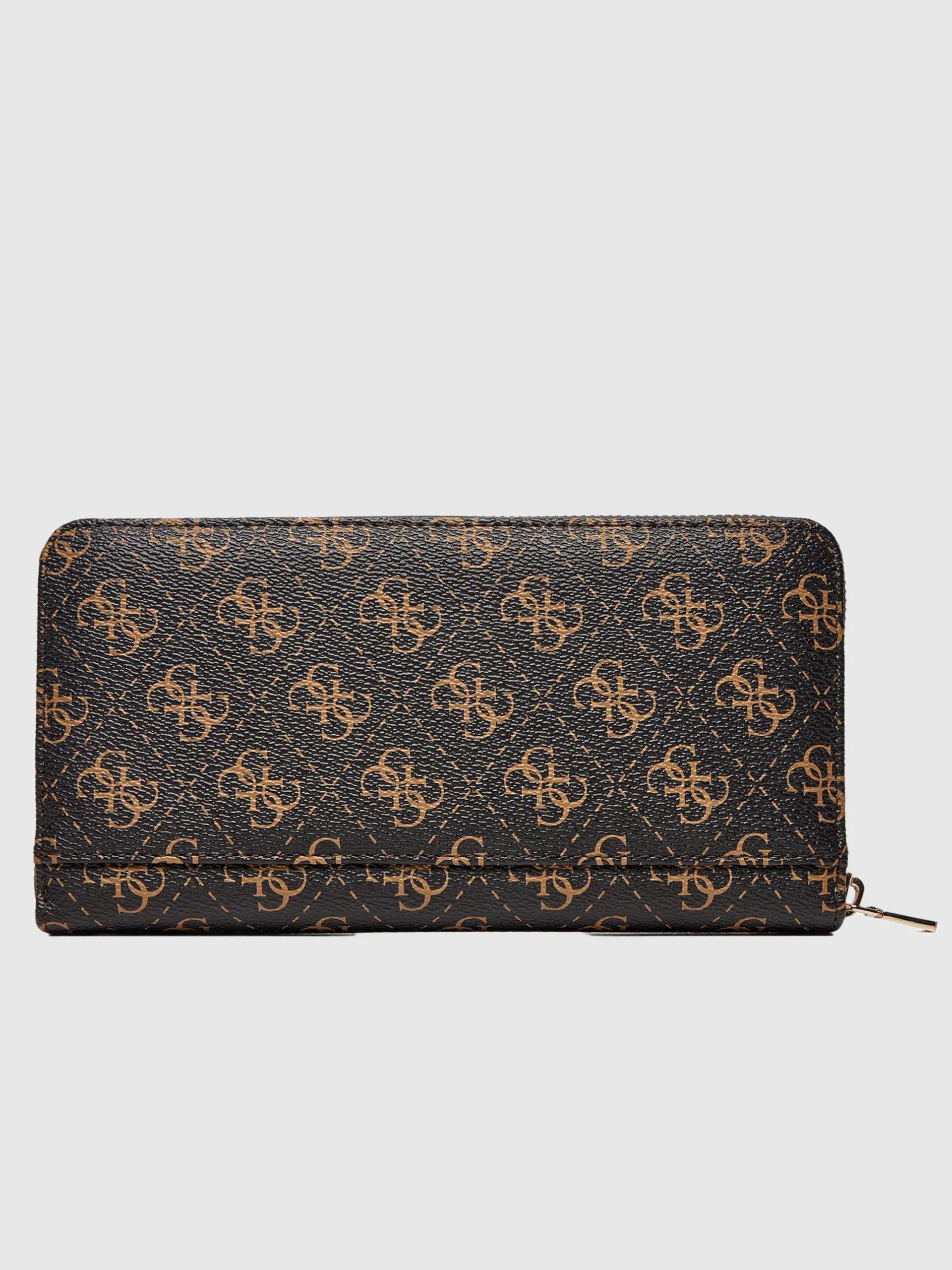 Billetera Mujer Marrón Guess