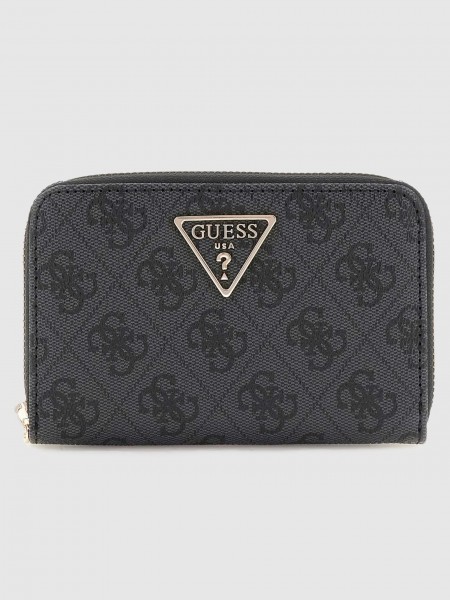 Billetera Mujer Negro Guess