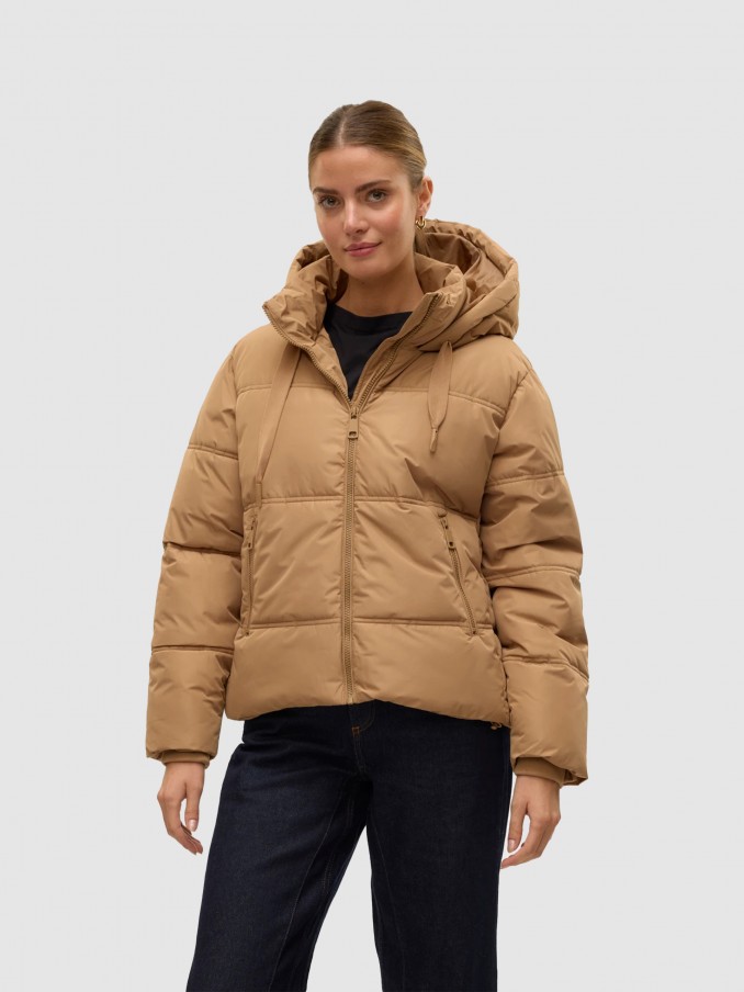 Chaqueta Mujer Beige Vero Moda