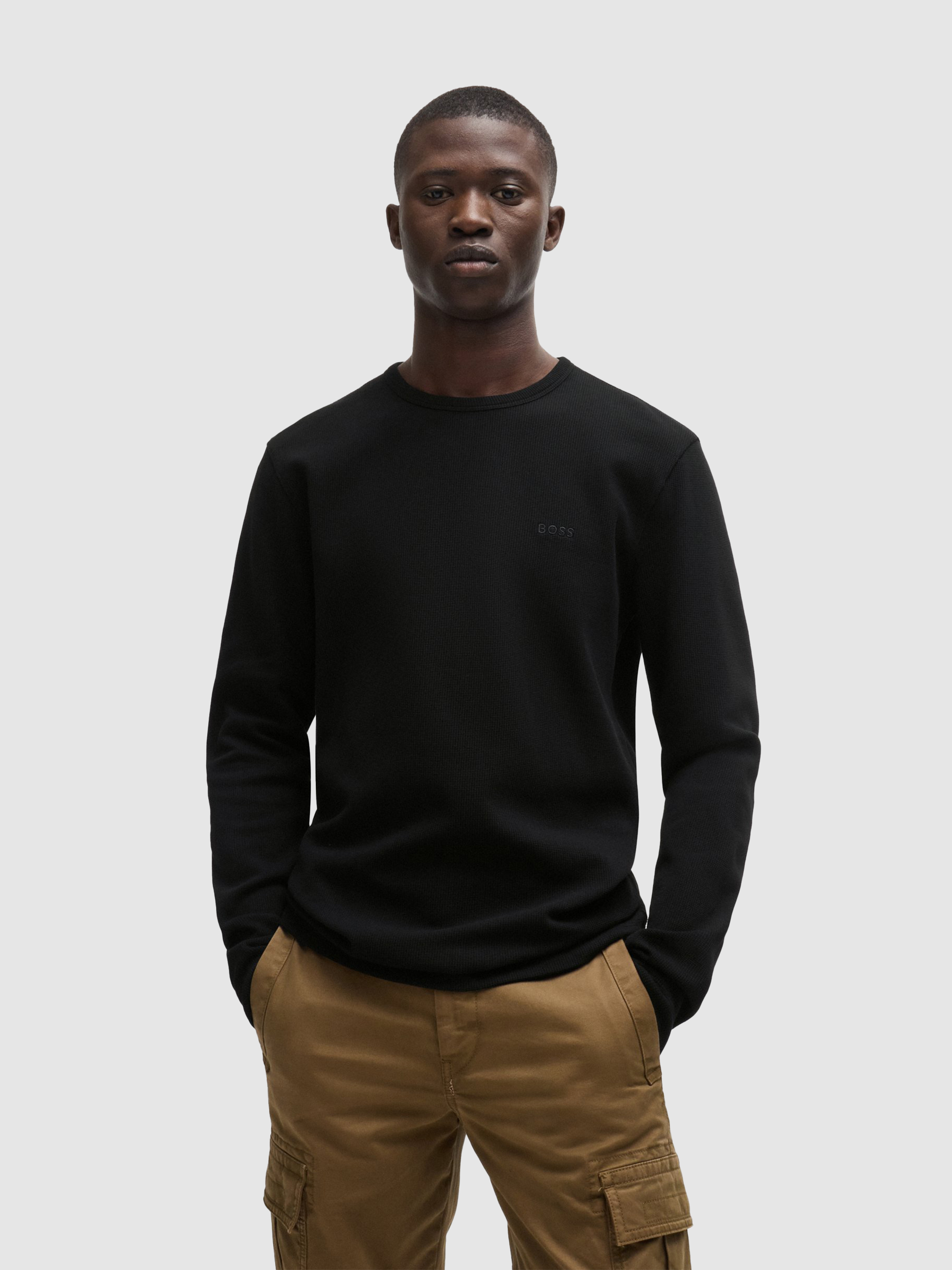 Pullover Man Boss Orange