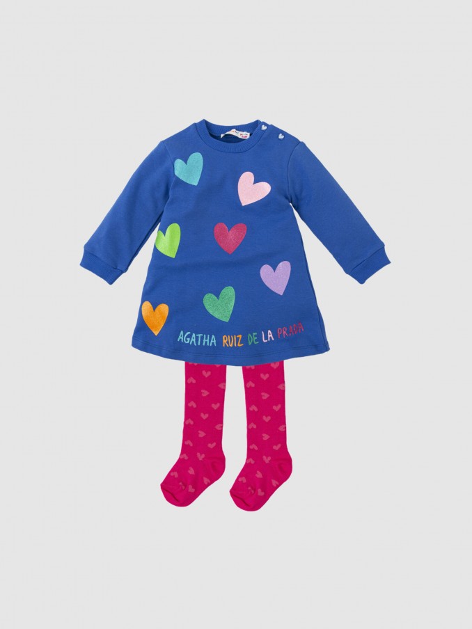 Vestido Nia Azul Agatha Ruiz de La Prada