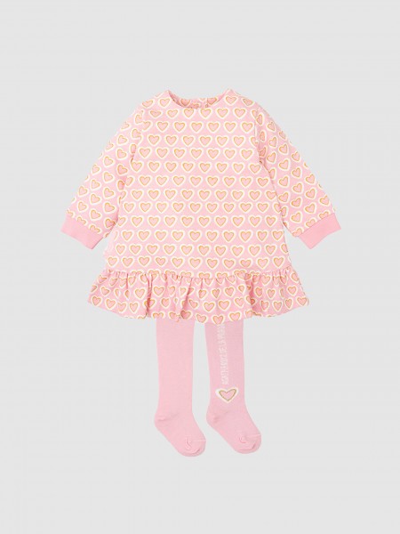 Vestido Bebe Nia Rosa Agatha Ruiz de La Prada