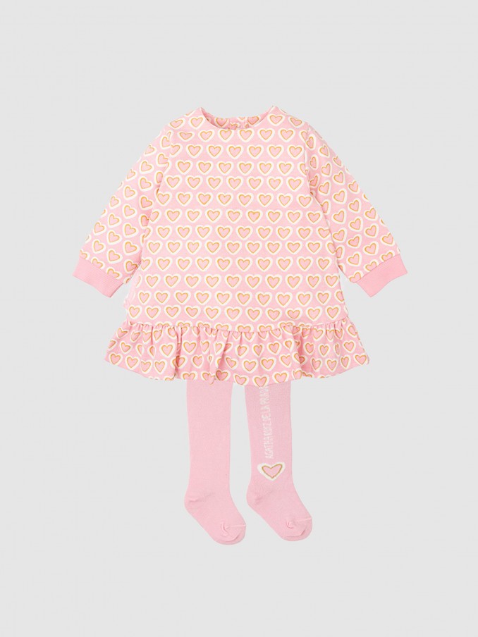 Vestido Bebe Nia Rosa Agatha Ruiz de La Prada