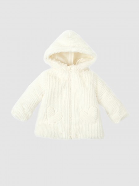 Chaqueta Bebe Nia Blanco Agatha Ruiz de La Prada