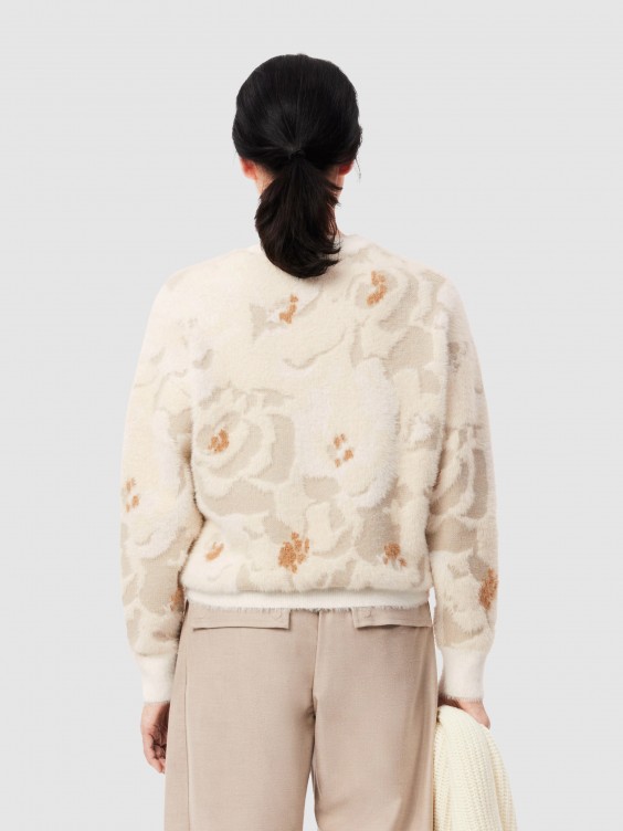 Pullover Woman Cream Lacoste Af2587 Mellmak