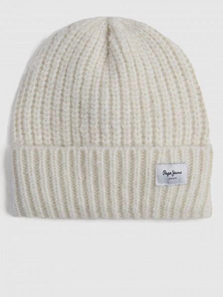 Gorro Nia Crema Pepe Jeans London