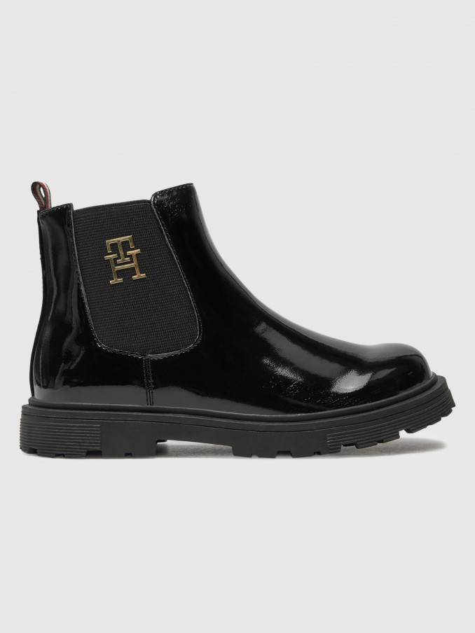 Boots Girl Black Tommy Jeans Kids