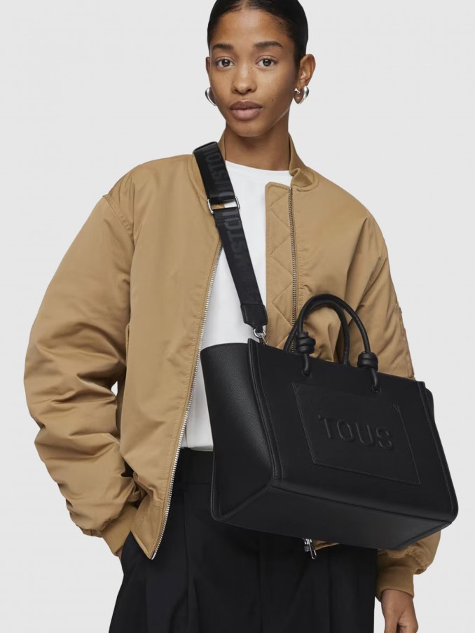 Tote Bags Woman Black Tous