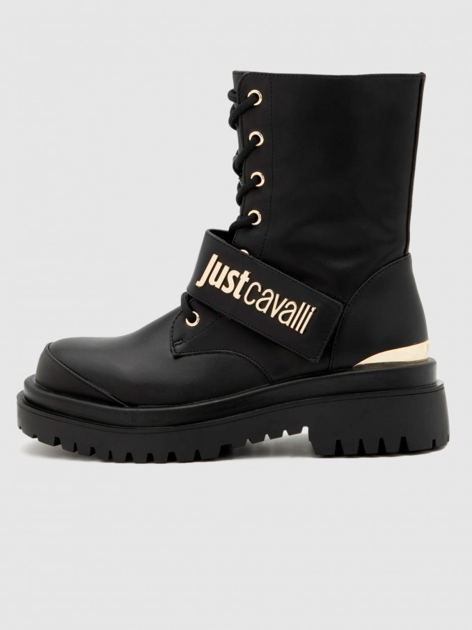 Botas Mujer Negro Just Cavalli