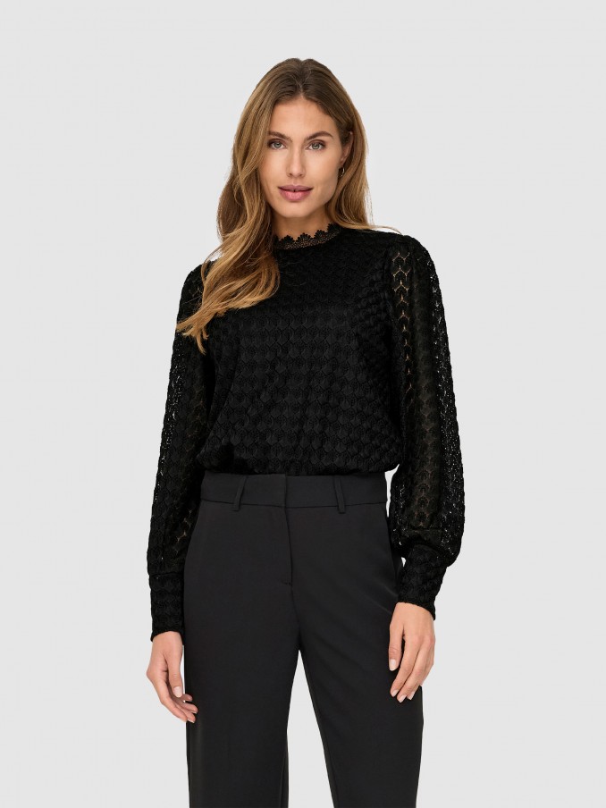 Blouse Woman Black Only