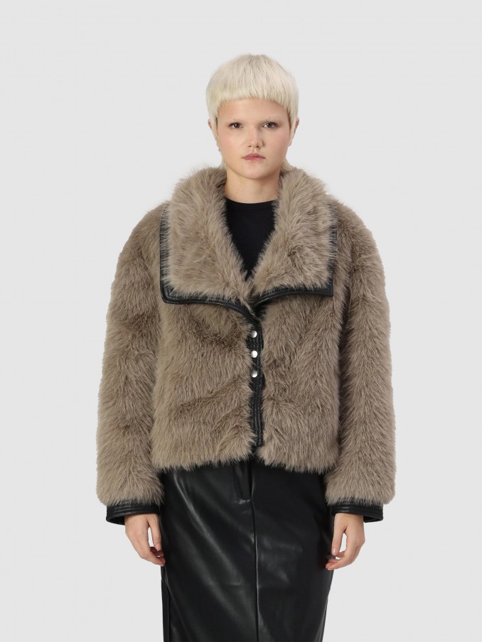 Chaqueta Mujer Beige Only