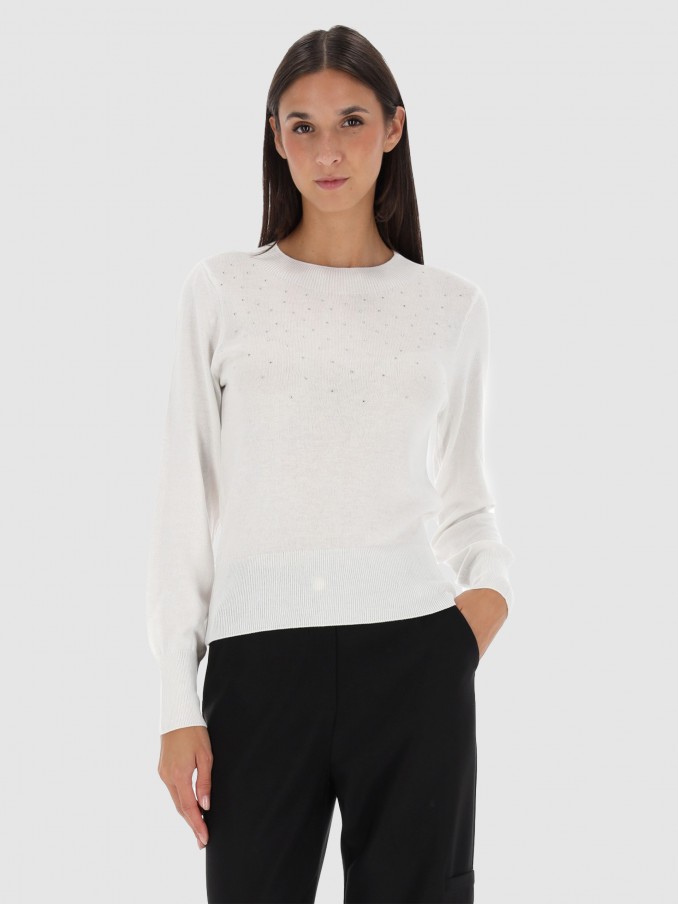 Sueter Mujer Blanco Only