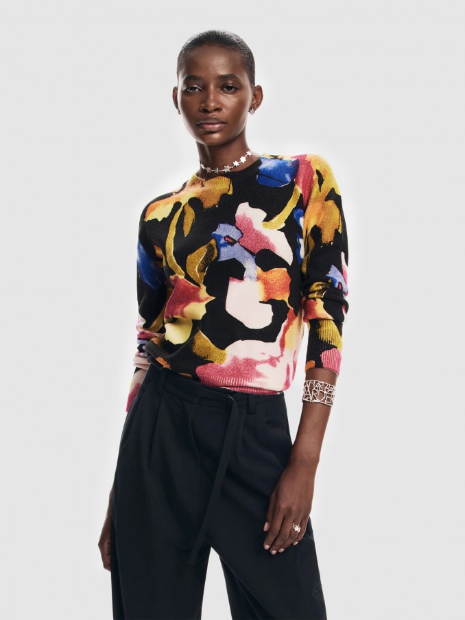 Pullover Woman Black Desigual