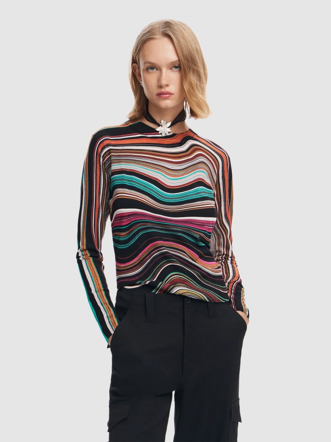 Pullover Woman Multicolor Desigual