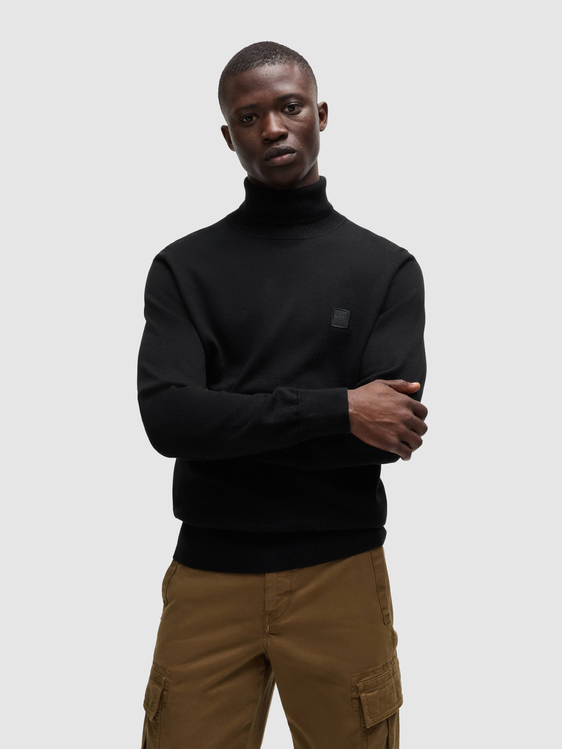 Pullover Man Boss Orange