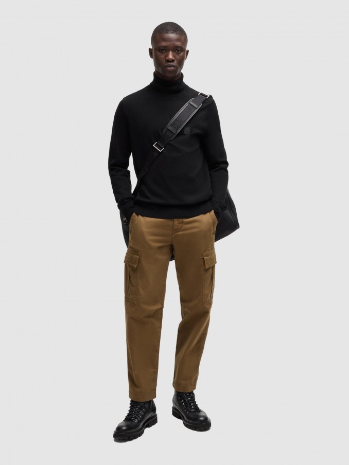 Pullover Man Boss Orange