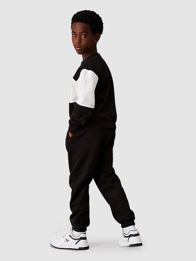 Chandal Ni�o Negro Calvin Klein